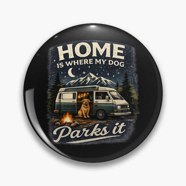 Item preview, Van Life Home Is Where My Dog Parks designed and sold by KBTshirts.