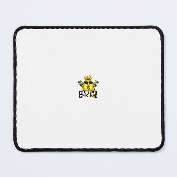 Item preview, Hustle Mode ON Cartoon Sticker | Money Mindset & Entrepreneur Vibes designed and sold by NexArtify.
