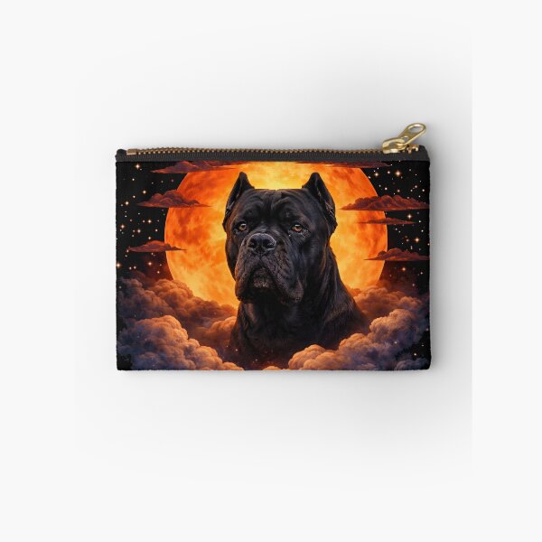 Item preview, Cane Corso Moon Art – Cane Corso Memorial Art Dog Lover Gift designed and sold by PixelsPaws.
