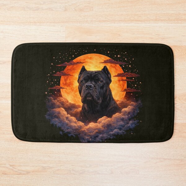 Item preview, Cane Corso Moon Art – Cane Corso Memorial Art Dog Lover Gift designed and sold by PixelsPaws.