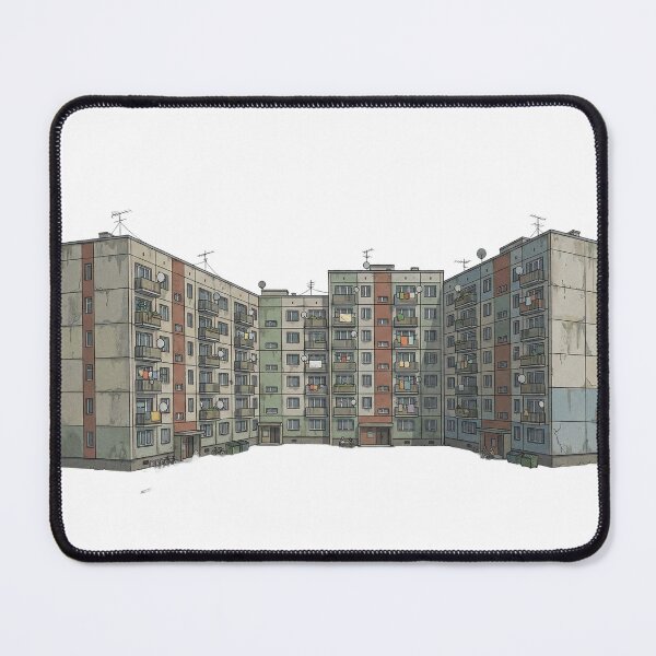 Item preview, Polskie szare bloki Polish heritage  designed and sold by AnnaSoulDigitalDesign.