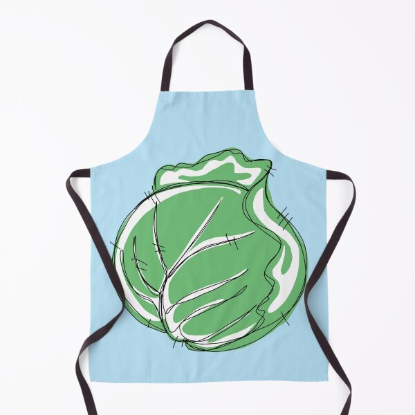 Item preview, Cabbage With blue background designed and sold by missmann.