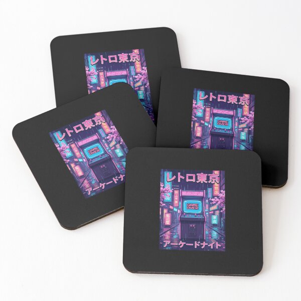 Item preview, Retro Tokyo Arcade Night designed and sold by WildBoysShop.