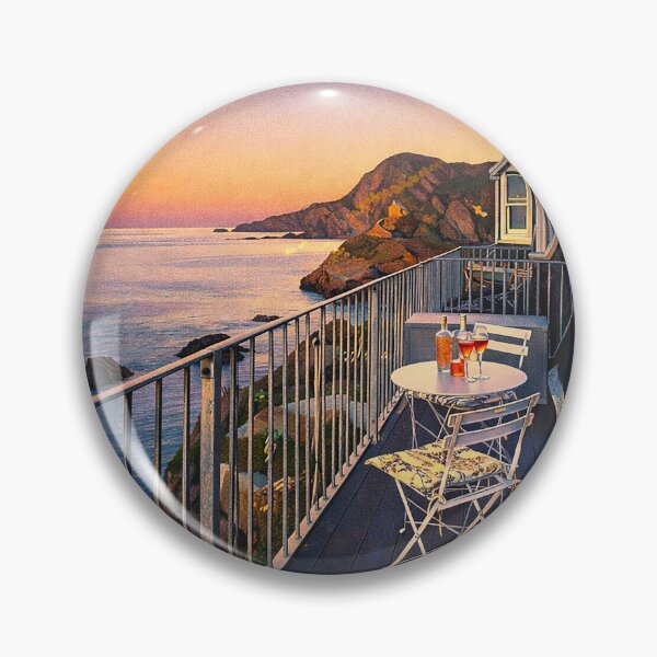 Item preview, No 5 Compass Panoramic Sea Views designed and sold by The Deco Bureau.