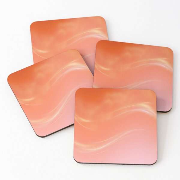 Item preview, Peach Sunset Aura Flow Abstract designed and sold by Kate1art.