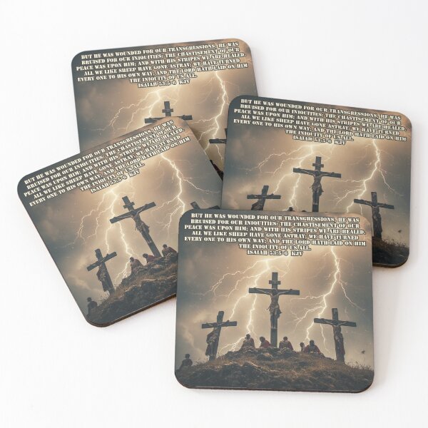 Item preview, Isaiah 53:5-6 KJV - JCTRUTHER designed and sold by JCTRUTHERshop.