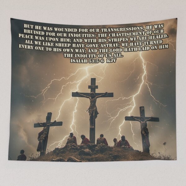 Item preview, Isaiah 53:5-6 KJV - JCTRUTHER designed and sold by JCTRUTHERshop.