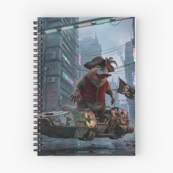Item preview, Platypus Pirate in a Dystopian Future designed and sold by Tridentulus.