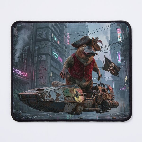 Item preview, Platypus Pirate in a Dystopian Future designed and sold by Tridentulus.