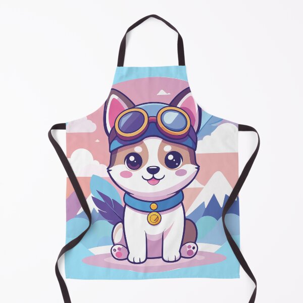 Item preview, Cute Kawaii Explorer Dog with Snow Goggles designed and sold by BestChoiceService.