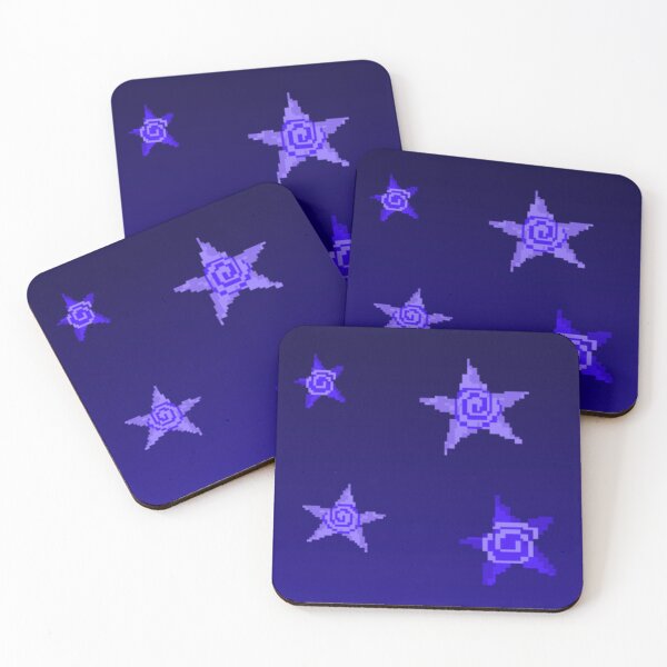 Item preview, Copy of Purple background print with stars. Pixel art. designed and sold by YaroshMaria.