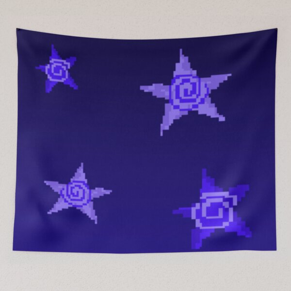 Item preview, Copy of Purple background print with stars. Pixel art. designed and sold by YaroshMaria.