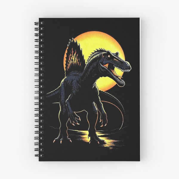 Item preview, Glowing Spinosaurus Dinosaur Moonlight Fantasy Art designed and sold by Syrupulse.