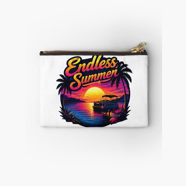 Item preview, Endless Summer Lake Life Retro Sunset Pontoon Vibes designed and sold by CrazyGirlllc.