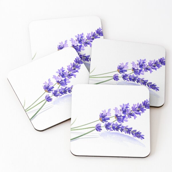 Item preview, Lavender Sprig Watercolor Botanical Illustration designed and sold by Rutvain.