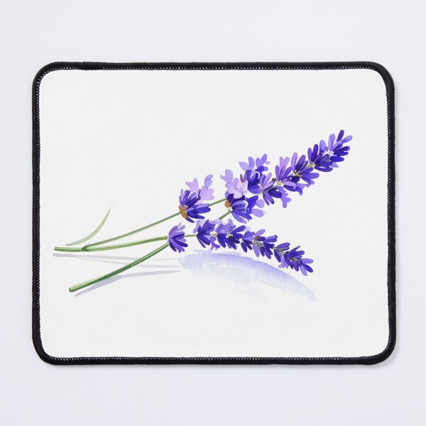 Item preview, Lavender Sprig Watercolor Botanical Illustration designed and sold by Rutvain.