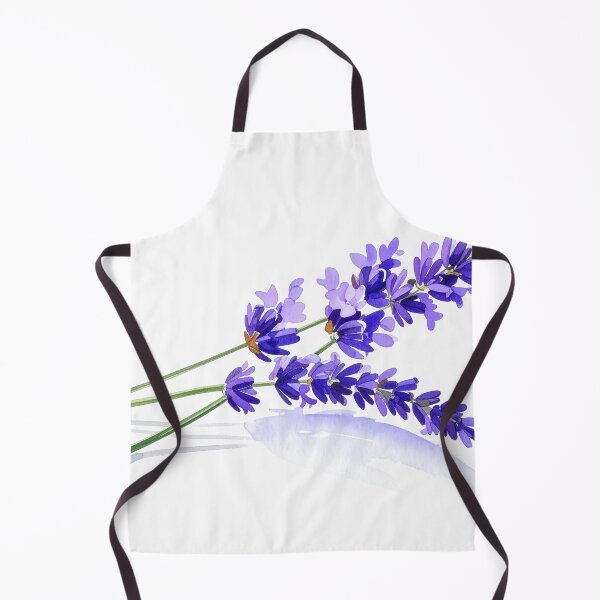 Item preview, Lavender Sprig Watercolor Botanical Illustration designed and sold by Rutvain.