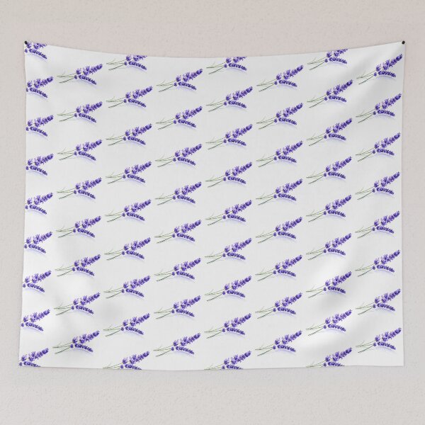 Item preview, Lavender Sprig Watercolor Botanical Illustration designed and sold by Rutvain.