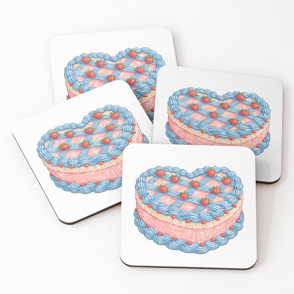 Item preview, Soft Aesthetic Strawberry Lattice Buttercream Cake designed and sold by scicilysimonee.