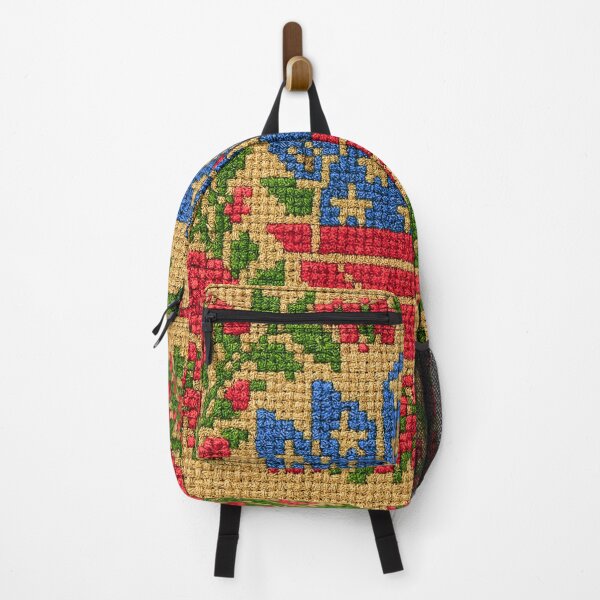 Item preview, America 250 Heritage Folk Art | Vintage Patriotic Embroidery Motif designed and sold by BLUESKYDEZIGN .