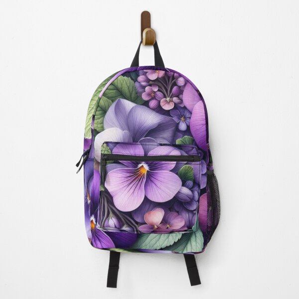 Item preview, Pretty Purple Violets designed and sold by TinCatOutPost.
