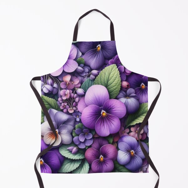 Item preview, Pretty Purple Violets designed and sold by TinCatOutPost.