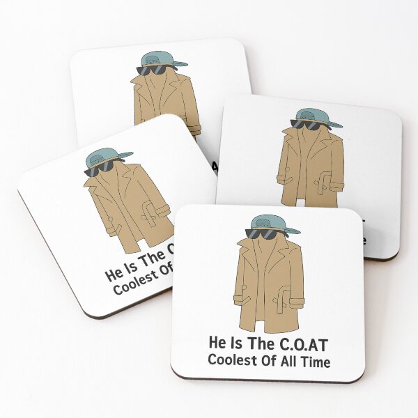 Item preview, C.O.A.T. – Coolest Of All Time | GOAT Pun Parody | Funny Cool Coat Design | Streetwear Wordplay Graphic designed and sold by Donsean22.