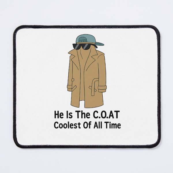 Item preview, C.O.A.T. – Coolest Of All Time | GOAT Pun Parody | Funny Cool Coat Design | Streetwear Wordplay Graphic designed and sold by Donsean22.