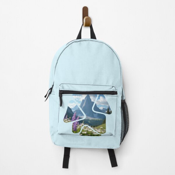 Item preview, Peak Prism Mountain Landscape - Abstract Geometric Meadows designed and sold by PriyaMagic.