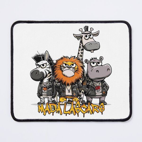 Item preview, Mada Lascars - animal humor and rebellious style designed and sold by francoisville.