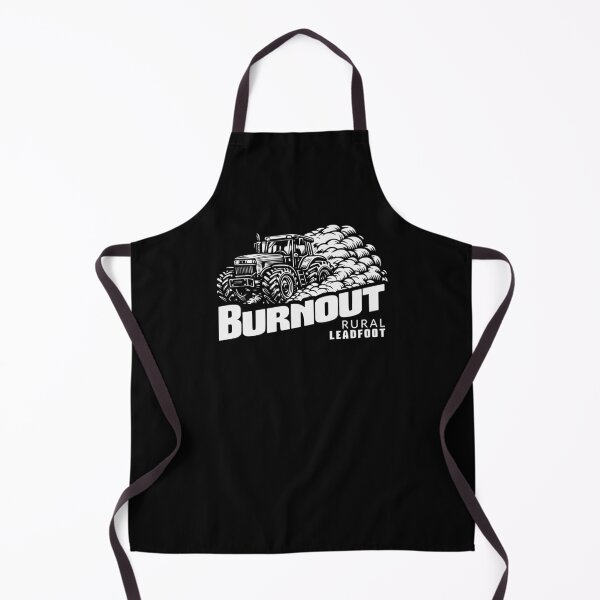 Item preview, Funny Tractor Burnout Rural Lead Foot Graphic // V1 White designed and sold by 3rd Eye Perceptions.