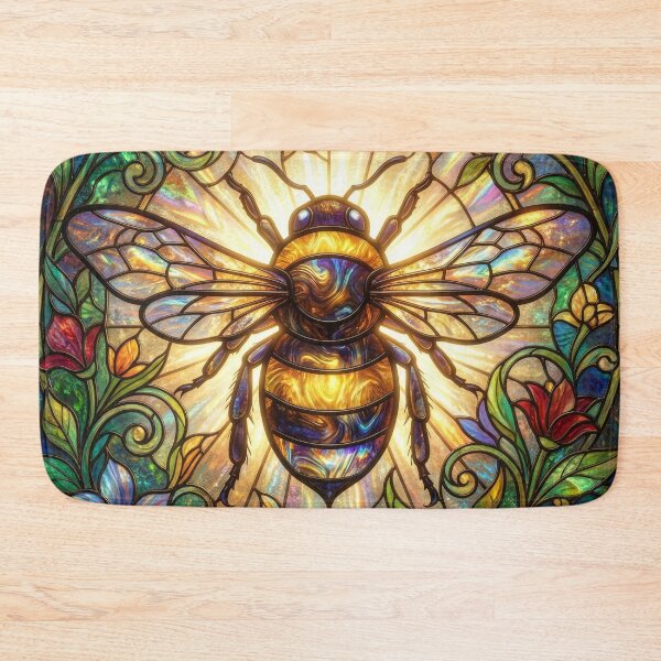 Item preview, Stained Glass Bumblebee designed and sold by Tridentulus.