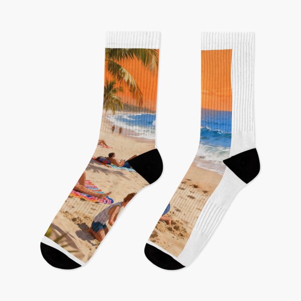 Item preview, Beach fun painting designed and sold by T's&such.