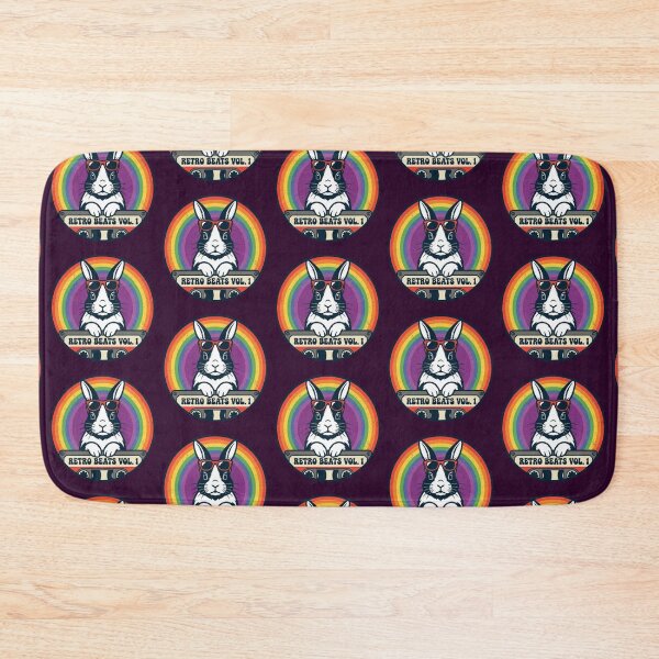 Item preview, Retro Beats Vol. 1 – Funky Rabbit Design designed and sold by Dogandesighn.