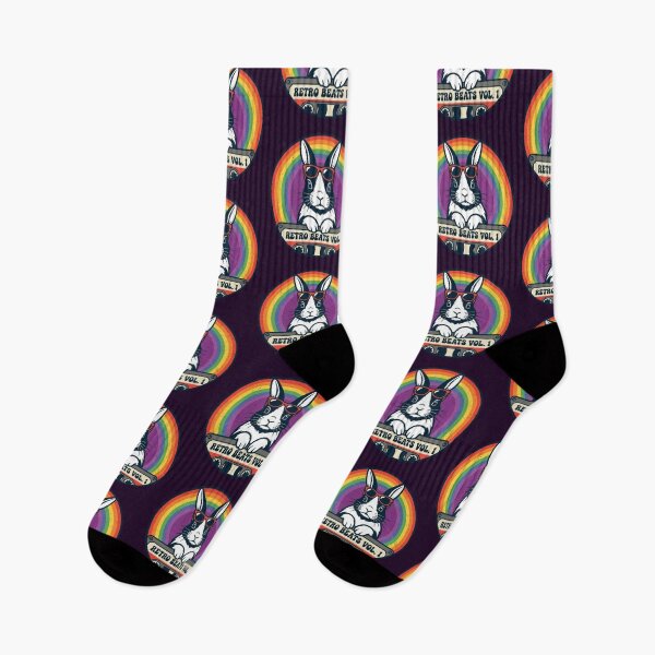 Item preview, Retro Beats Vol. 1 – Funky Rabbit Design designed and sold by Dogandesighn.