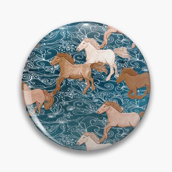 Item preview, Horses in the sea  designed and sold by MagentaRose.