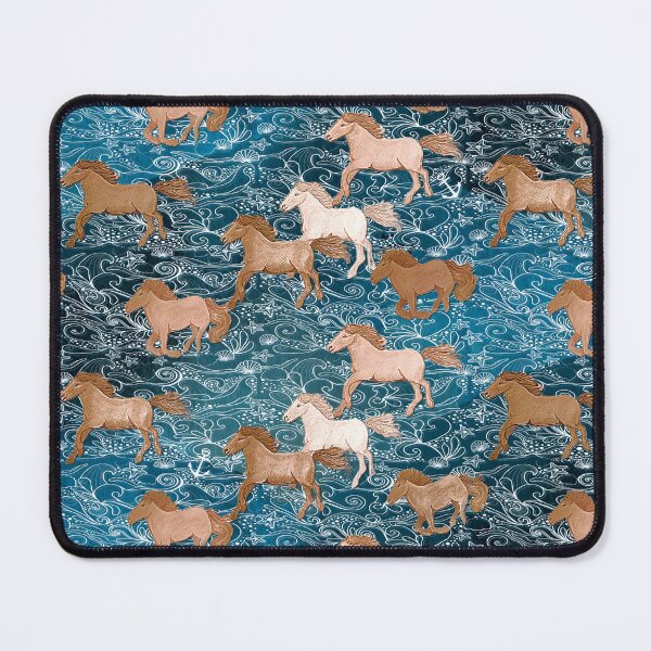 Item preview, Horses in the sea designed and sold by MagentaRose.