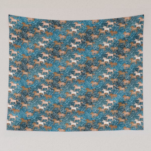 Item preview, Horses in the sea  designed and sold by MagentaRose.