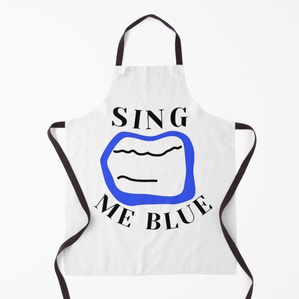 Item preview, Sing Me Blue Vocalist Minimalist Line Art designed and sold by LekkieStudioArt.