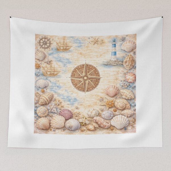 Item preview, Coastal Breeze  designed and sold by Blackberry Hill Design Co..