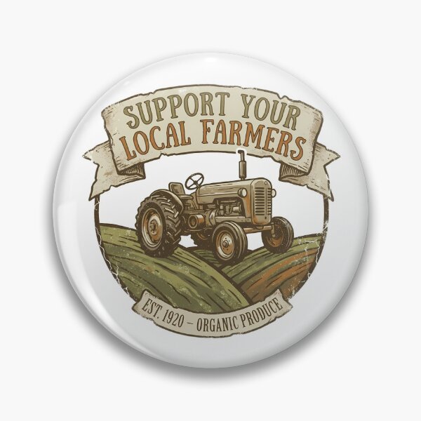 Item preview, Support Your Local Cannabis Farmers Vintage Tractor designed and sold by chattsuede.