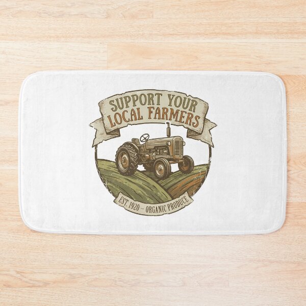 Item preview, Support Your Local Cannabis Farmers Vintage Tractor designed and sold by chattsuede.