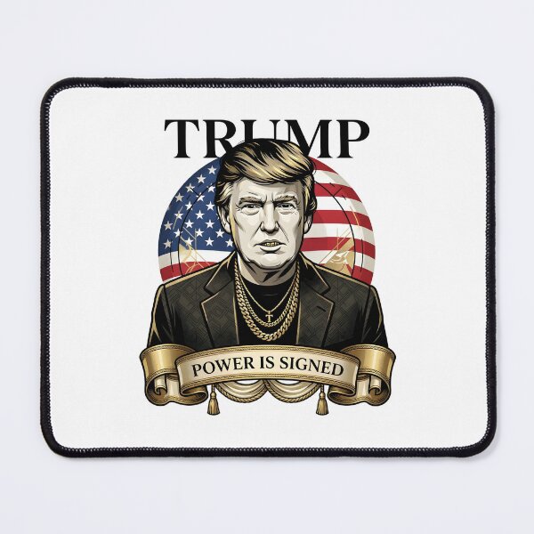 Item preview, Trump Signature Power Shirt – Luxury Gold Portrait Streetwear Tee US Dollar Theme designed and sold by relso.