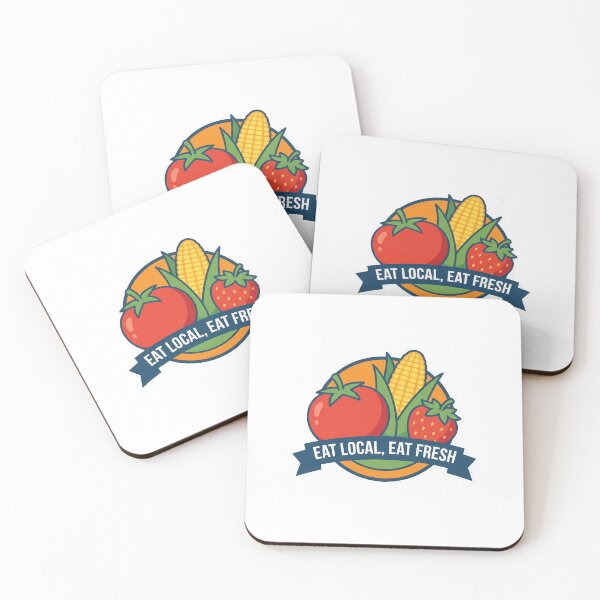 Item preview, Eat Local Eat Fresh Vibrant Produce designed and sold by chattsuede.