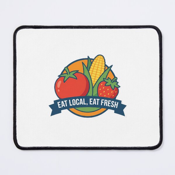 Item preview, Eat Local Eat Fresh Vibrant Produce designed and sold by chattsuede.