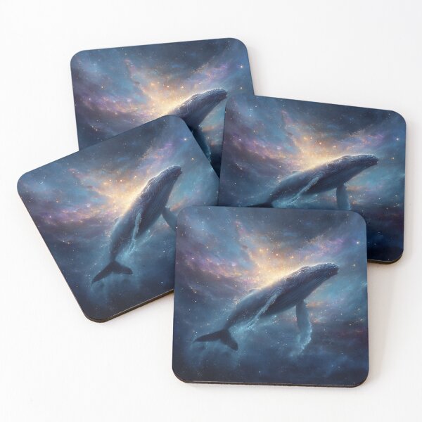Item preview, Luminous Humpback Whale Ascending Through Nebula designed and sold by EK-World.
