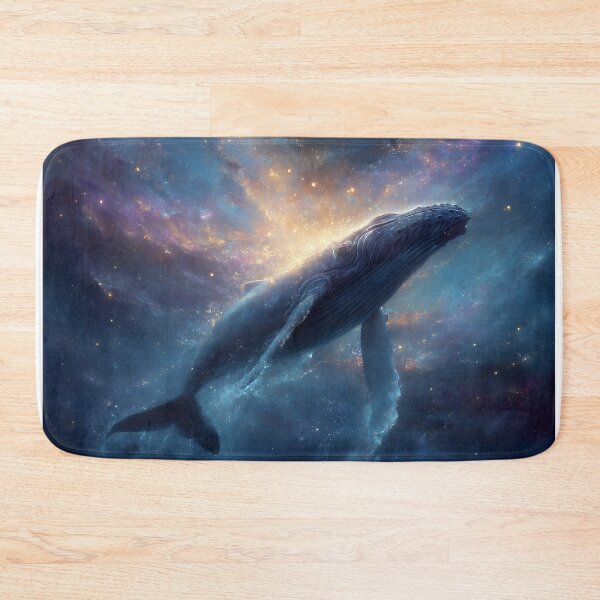 Item preview, Luminous Humpback Whale Ascending Through Nebula designed and sold by EK-World.