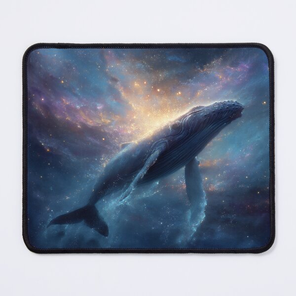 Item preview, Luminous Humpback Whale Ascending Through Nebula designed and sold by EK-World.