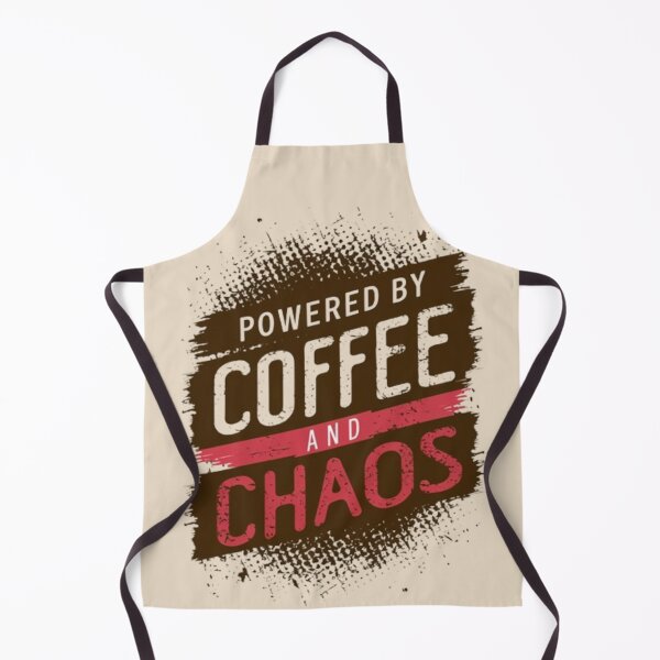 Item preview, Powered by Coffee and Chaos designed and sold by R-market.
