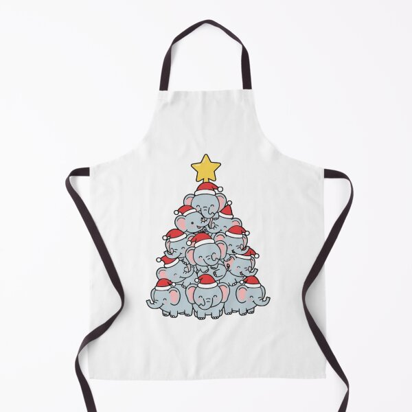 Item preview, Charming Baby Elephant Christmas Tree Holiday designed and sold by chattsuede.
